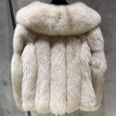 Genuine Fox Fur Coat